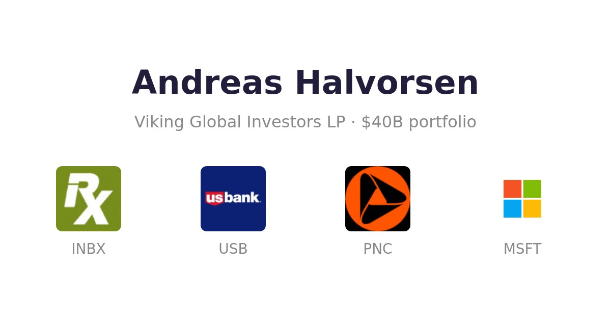 28 Billion Andreas Halvorsen Portfolio / Viking Global Investors LP