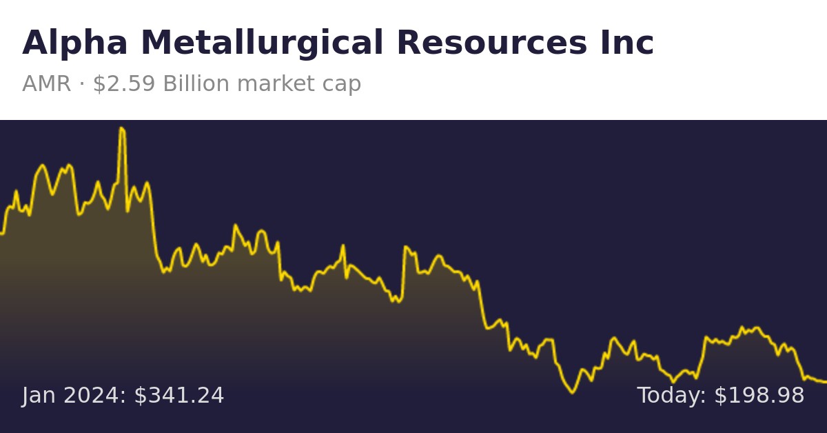 Alpha Metallurgical Resources (AMR) | Finance Information