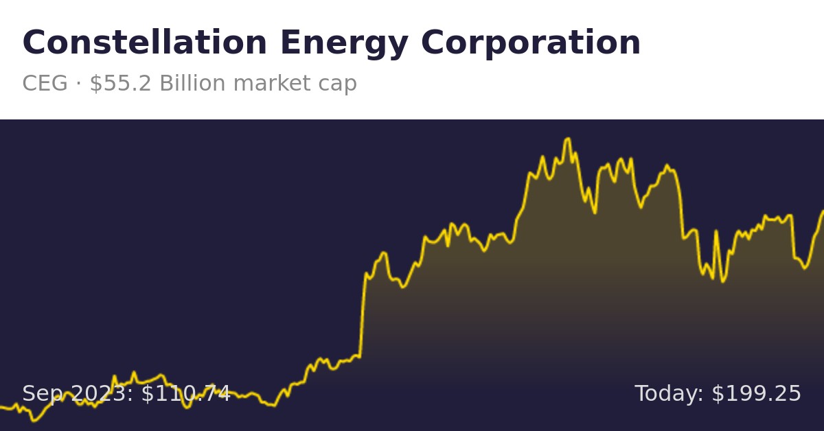 Constellation Energy (CEG) Finance information