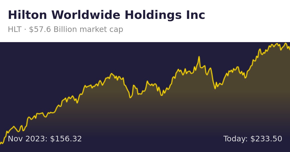 Hilton Worldwide Holdings (HLT) | Finance Information