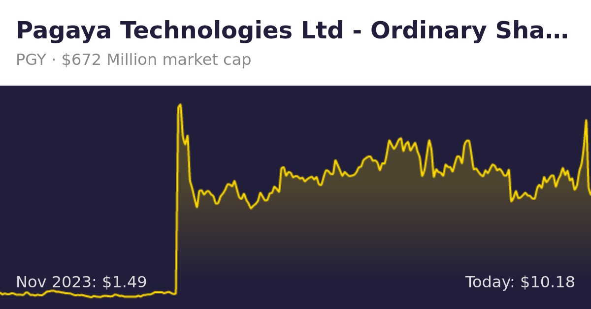 Pagaya Technologies Ltd (PGY) | Finance Information