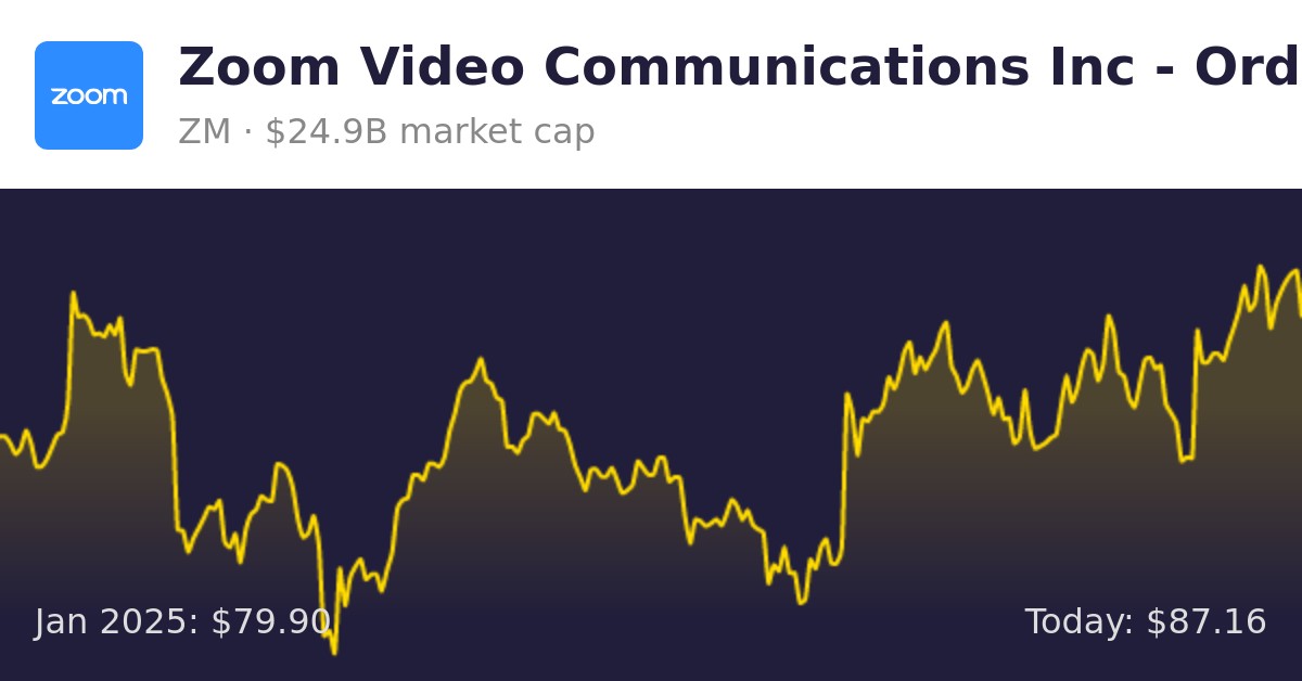 Zoom Video Communications (ZM) Finance information